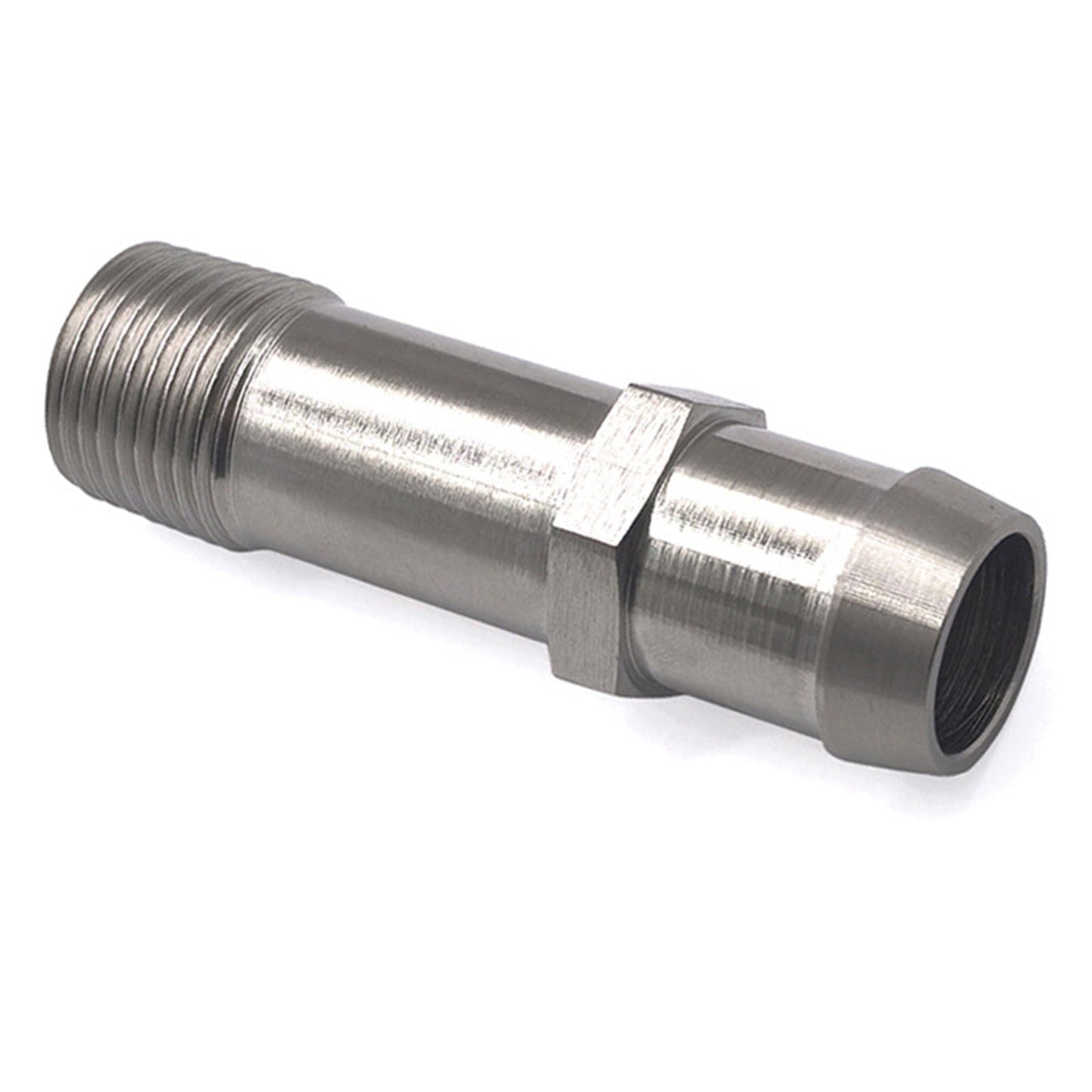Raccordo per tubo flessibile del riscaldatore da 2 pezzi, pompa dell'acqua da 3/4"", aspirazione da 5/8"" per motori Chevy SBC V8