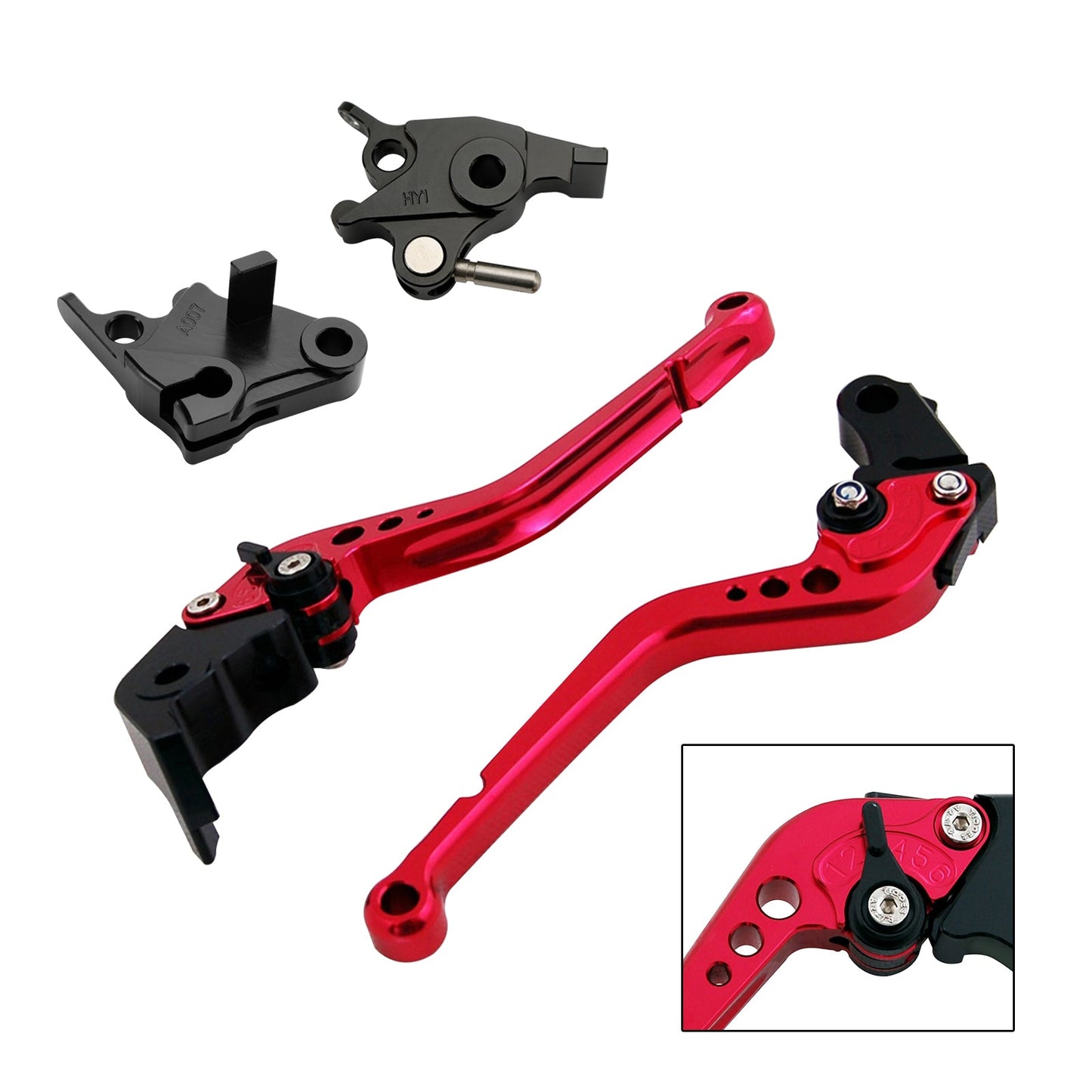Leva frizione freno lunga adatta per CFMOTO 400NK 650NK 650MT 650GT 2020-21