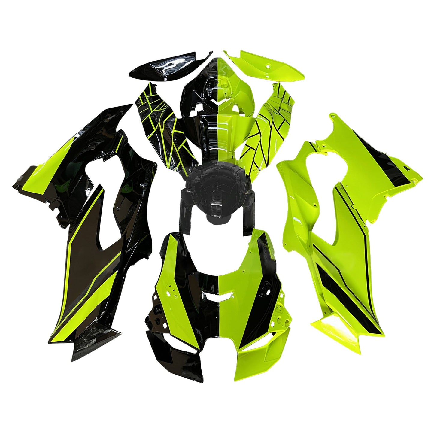 Kit carenatura iniezione ABS adatto per Kawasaki ZX-10R ZX-10RR 2021-2025