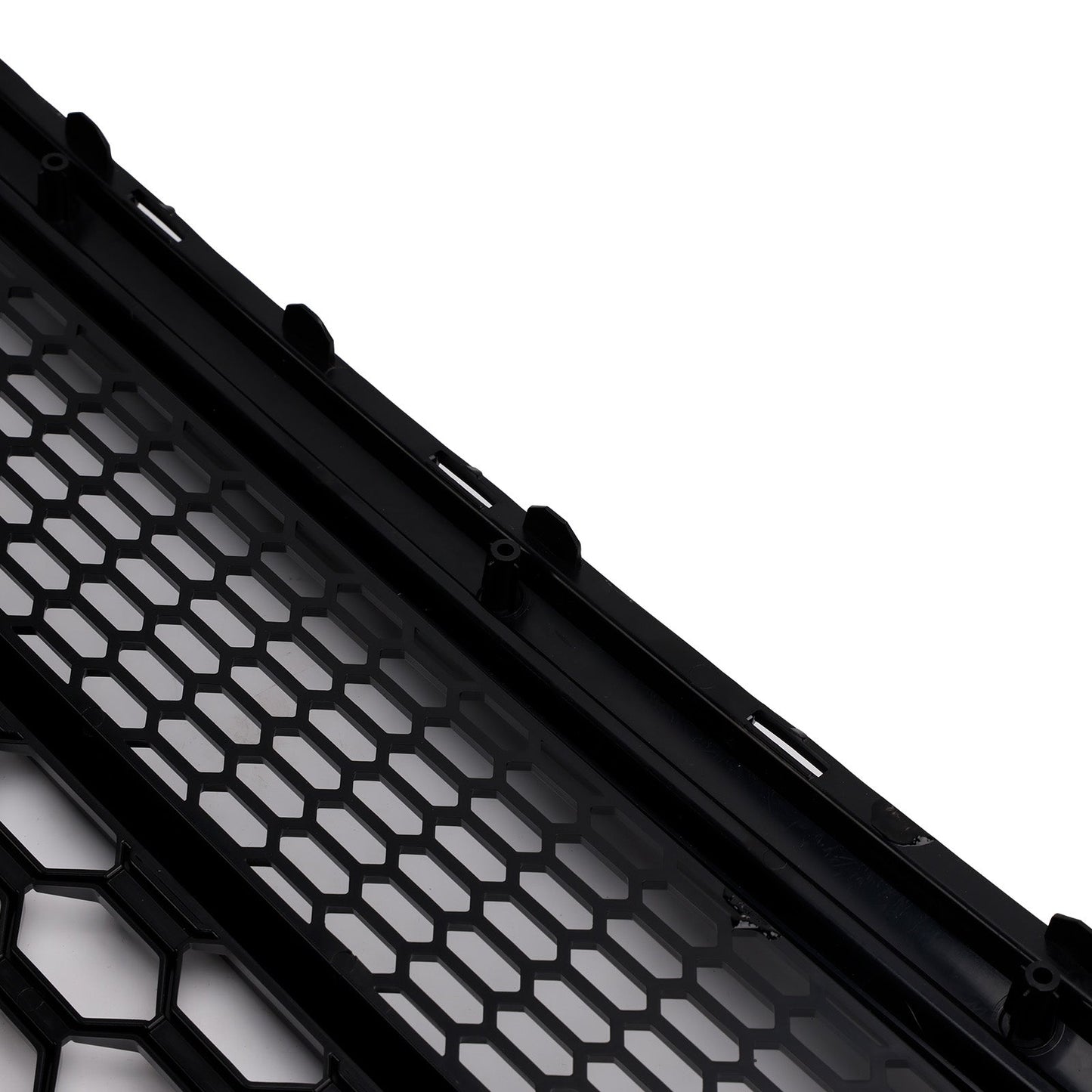 Griglia di ventilazione del radiatore per paraurti anteriore Audi Q7 SQ7 2016-2019, colore nero lucido, 4M0853651F