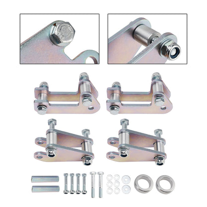 Kit di sollevamento Polaris Ranger Crew XP 1000 2018-2025, sospensioni anteriori e posteriori rialzate da 3 pollici