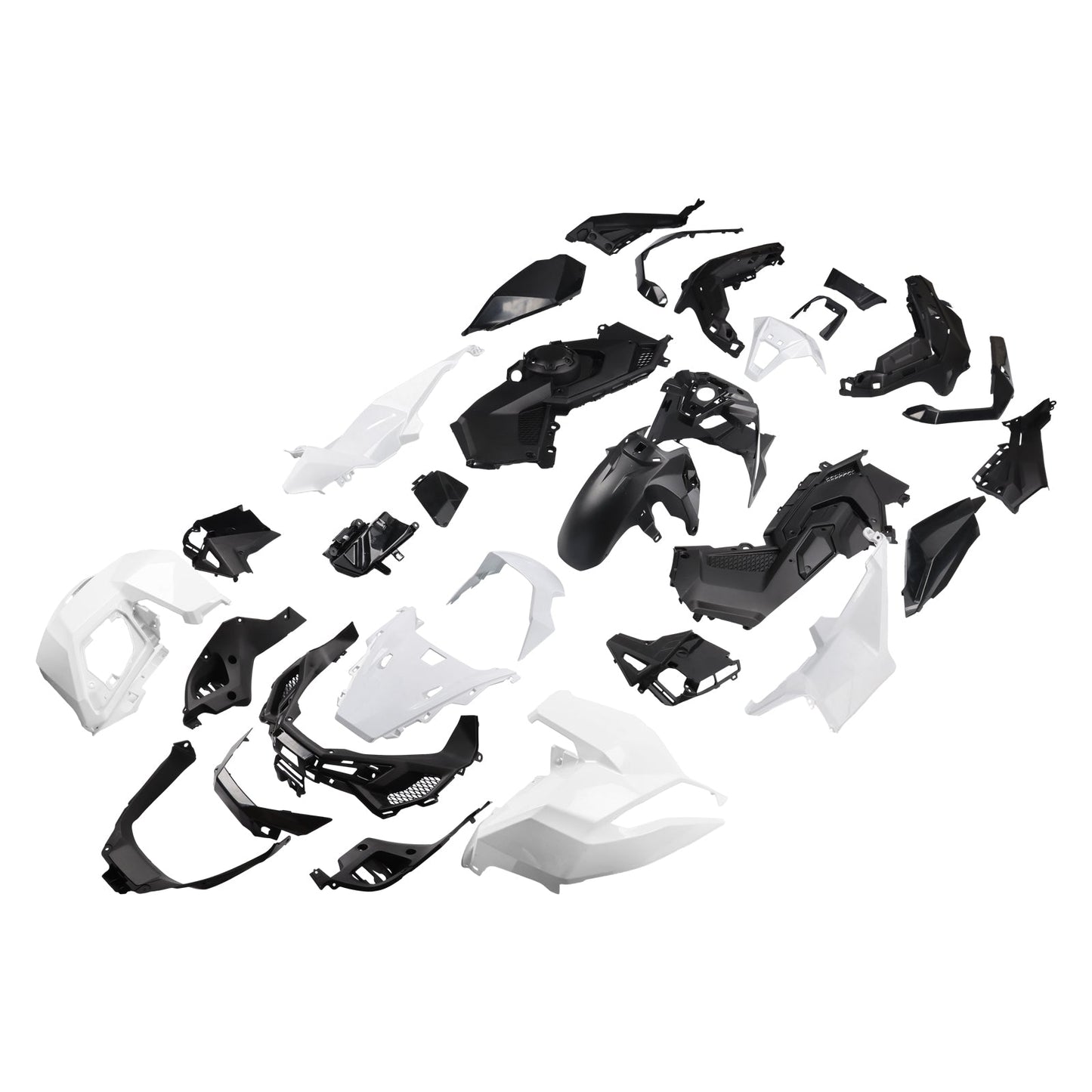 Carene in plastica stampata a iniezione, non verniciate, per Honda X-ADV 750 2025-2026
