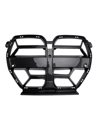 Griglia paraurti anteriore stile CSL per BMW M3 G80 M4 G82 2021-2026, nero lucido