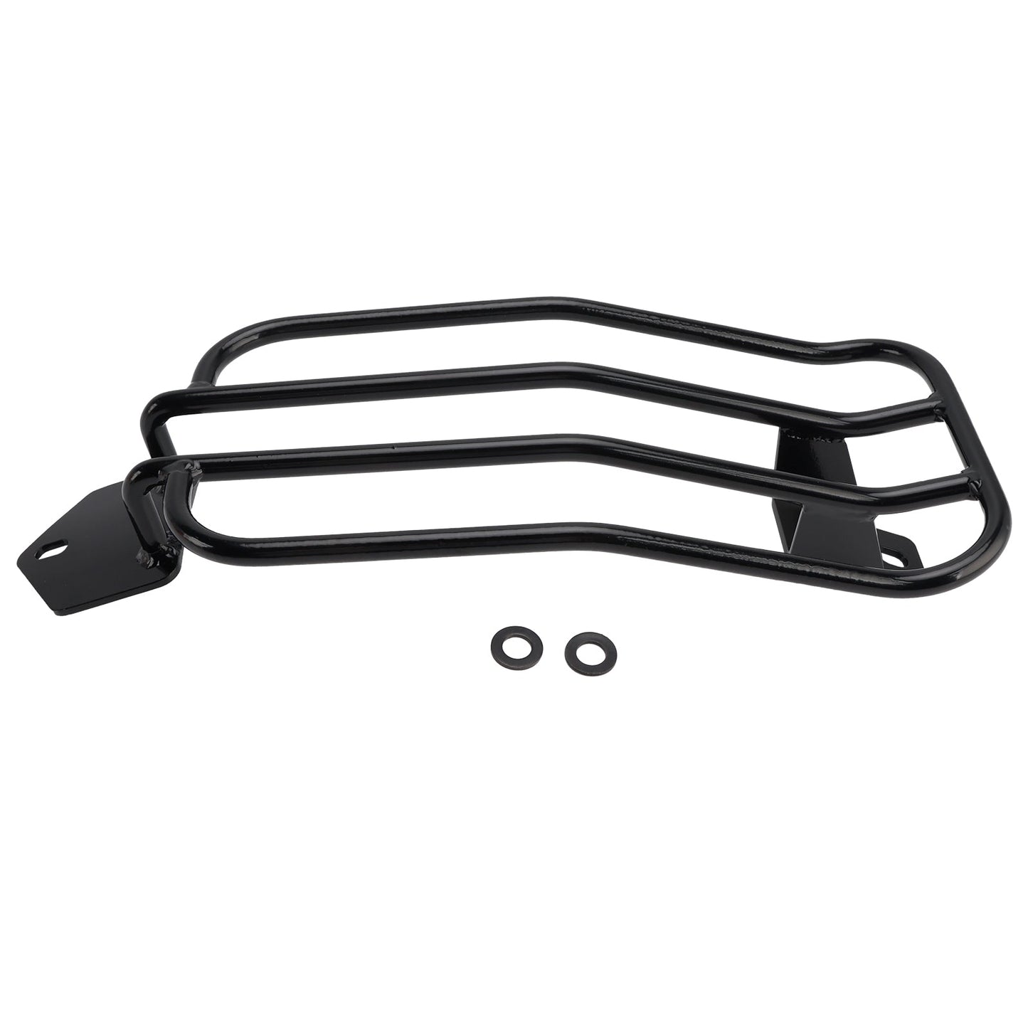 Portapacchi posteriore nero per sella singola, compatibile con Honda CMX 1100 Rebel / DCT 2021-2025