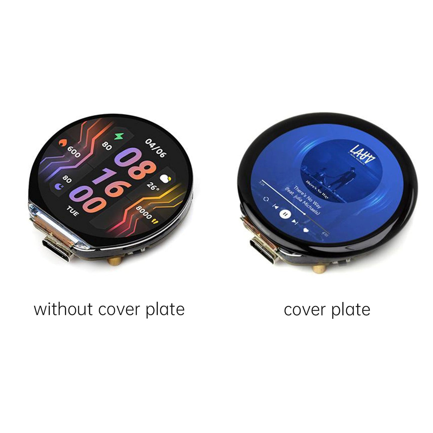Scheda di sviluppo con touch screen circolare ESP32-S3 da 1,46 pollici che supporta AI Xiaozhi