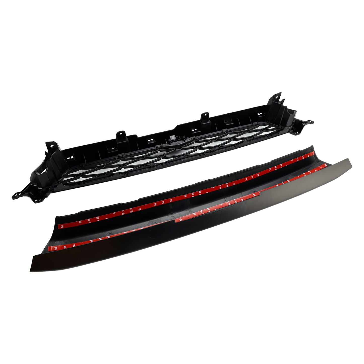 2pcs Front Bumper Grille Grill Per Toyota 4Runner TRD PRO 2014-2019 Black
