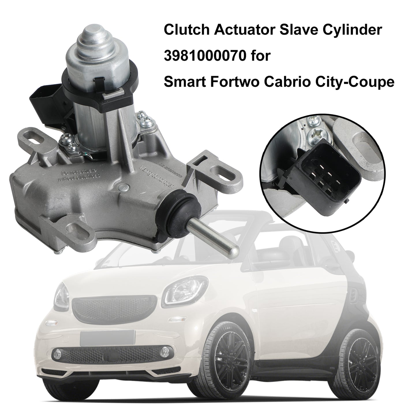 Clutch Actuator Slave Cylinder 3981000070 Per Smart Fortwo Cabrio City-Coupe