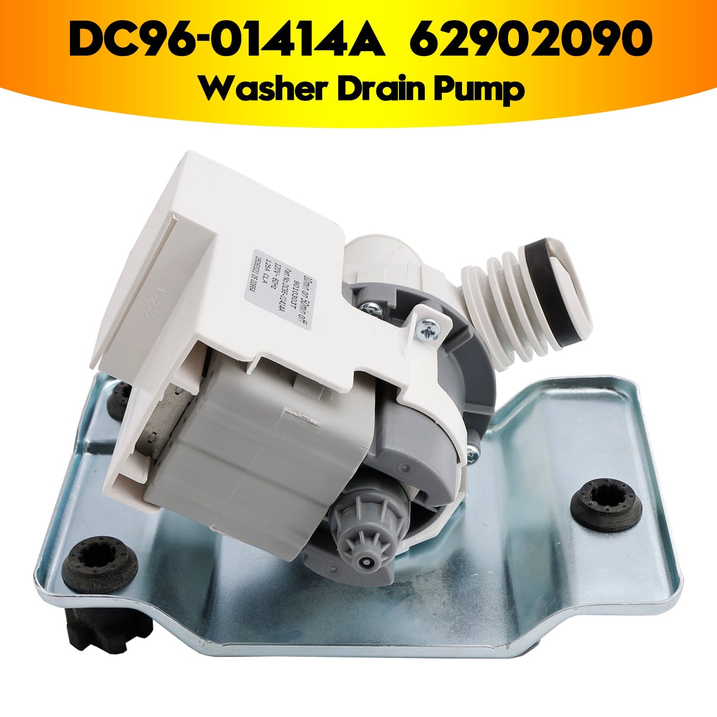 DC96-01414A 62902090 Gruppo motore idraulico pompa di scarico lavatrice per Samsung Kenmore