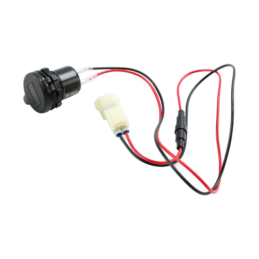 Caricabatterie da presa 12V USB+C tipo Quick Fits per Honda NX400 2024