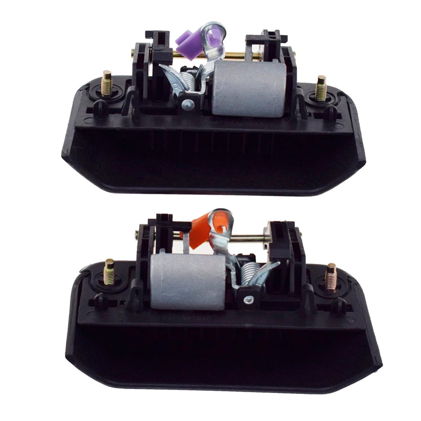 Maniglia esterna per portiera posteriore auto, nera, 1 paio, per Jeep Compass 2007-2016