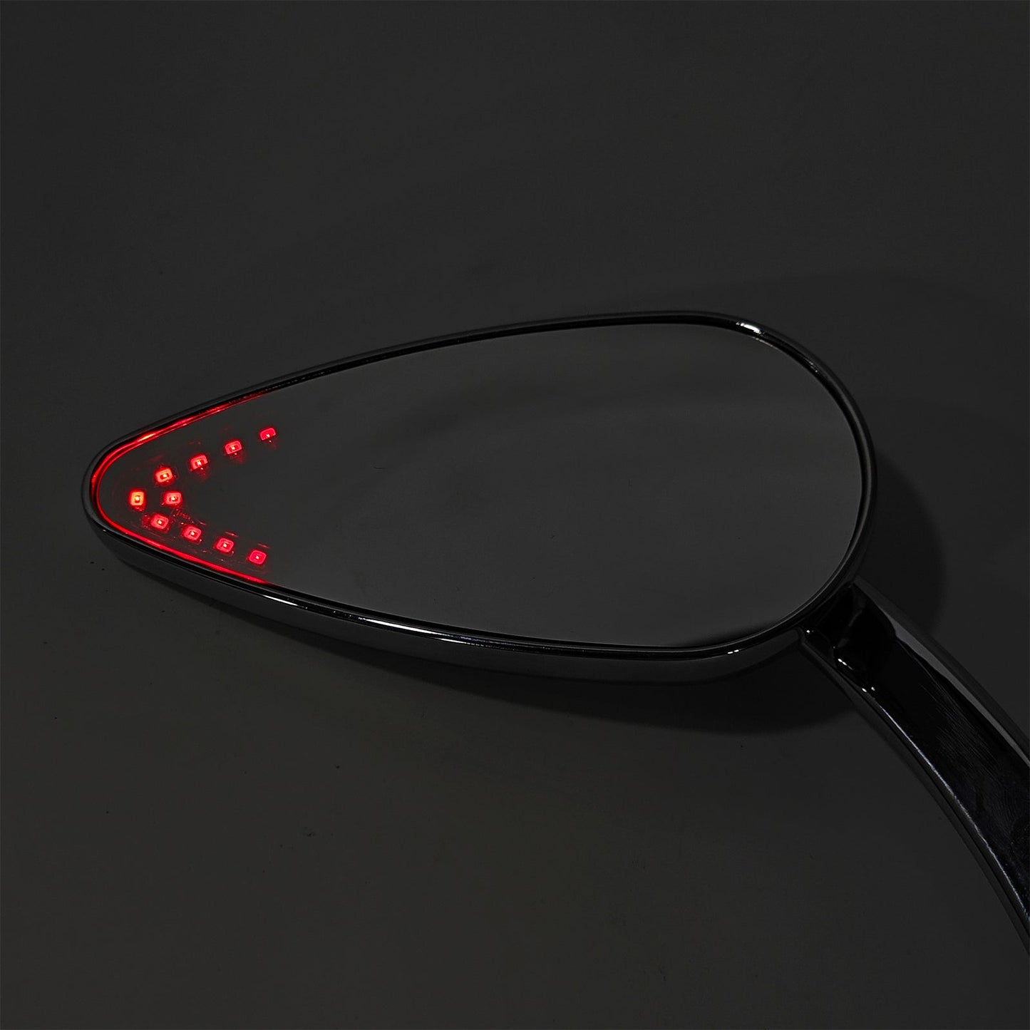 Specchietti retrovisori a LED personalizzati cromati per Electra Street Road Glide 1990-2021