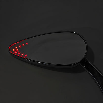 Specchietti retrovisori a LED personalizzati cromati per Electra Street Road Glide 1990-2021