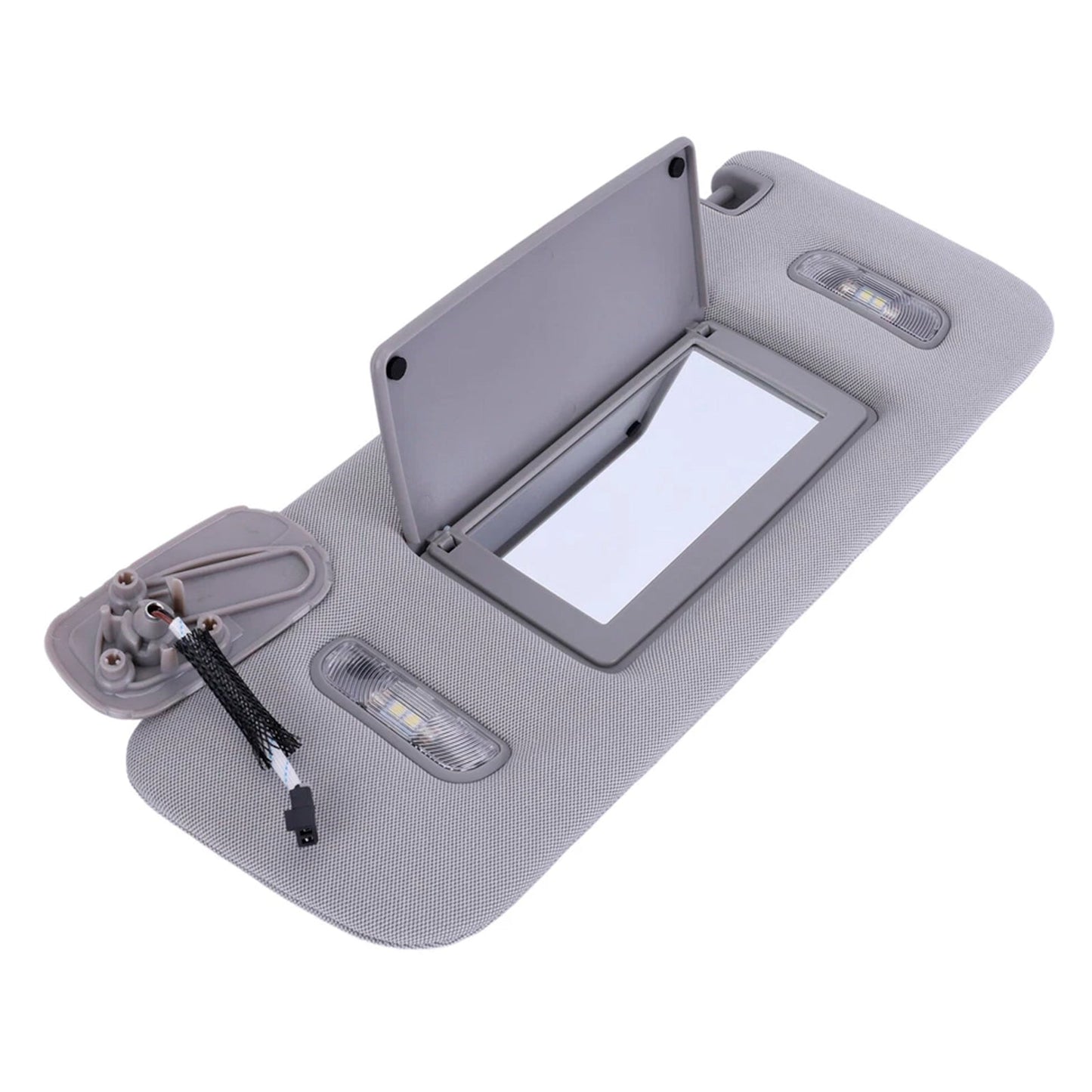 Visiera parasole sinistra grigia 85220-F0100TTX per Hyundai Elantra 16-19