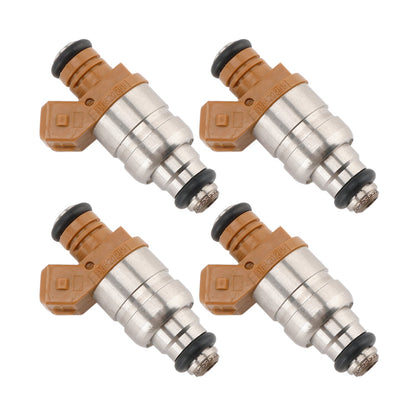 Iniettore di carburante 4 pezzi 96620255 adatto per Chevrolet Daewoo Matiz 0.8L 1.0L 96518620