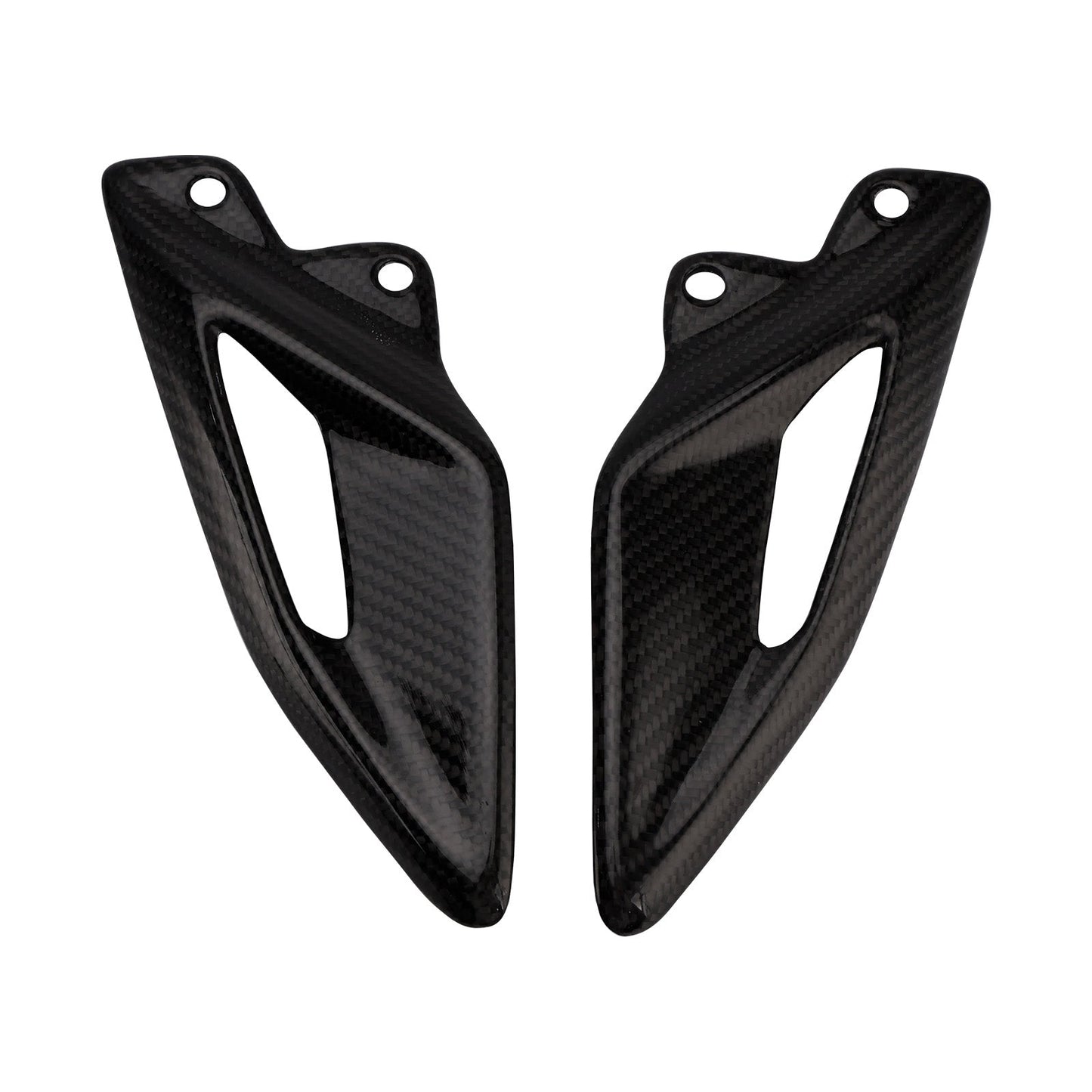 Protezione per i piedi in vera fibra di carbonio per Street Triple 765 RS 2016-2022