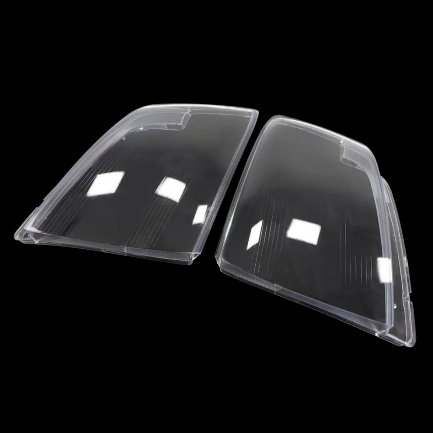 Copri lente faro anteriore Cadillac STS-V 2006-2009, 2 pezzi, trasparente