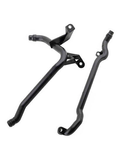 2*Tubo di ingresso del liquido di raffreddamento per riscaldatore motore ad acqua per BMW E46 E83 X3 E53 X5