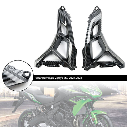 Pannello carenatura supporto centrale presa d'aria per Kawasaki Versys 650 2022-2024