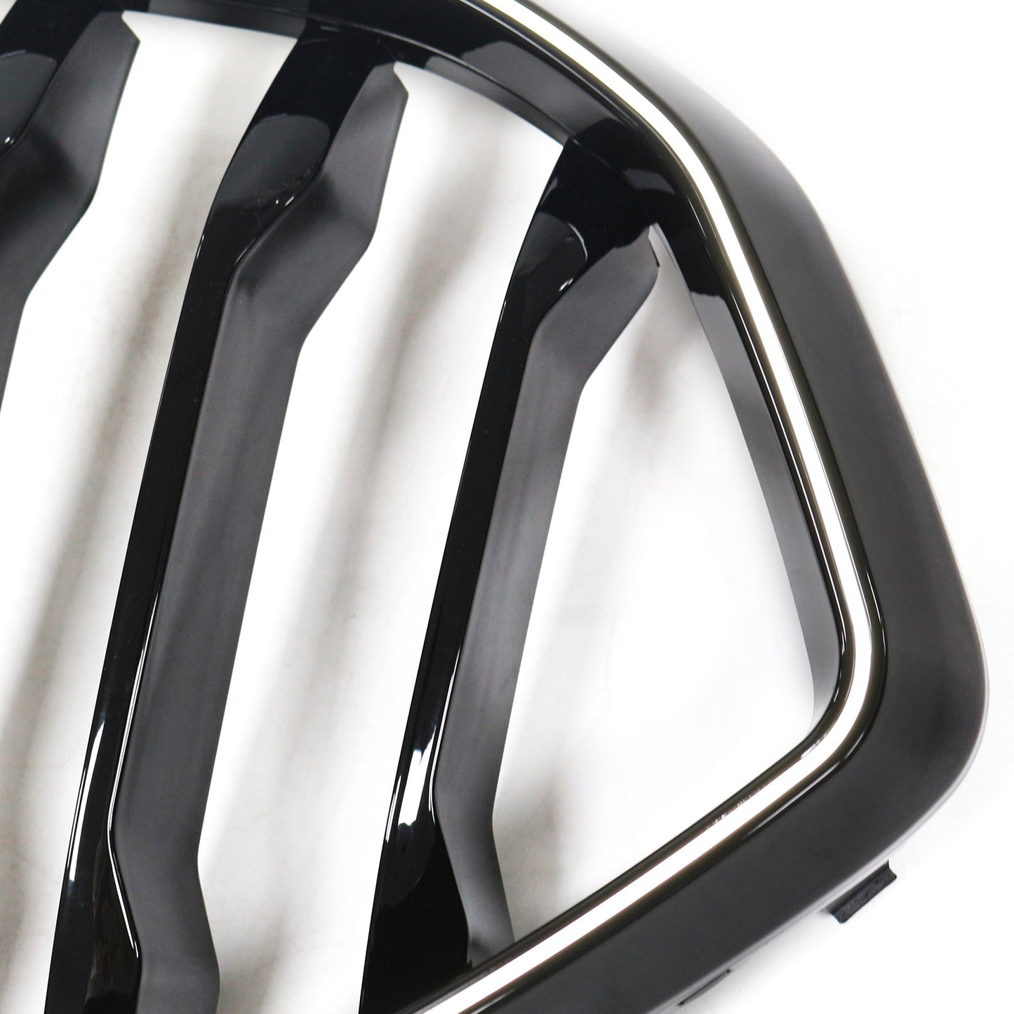 Griglia paraurti anteriore nera BMW X6 G06 M60i 2023-2025 con foro per telecamera