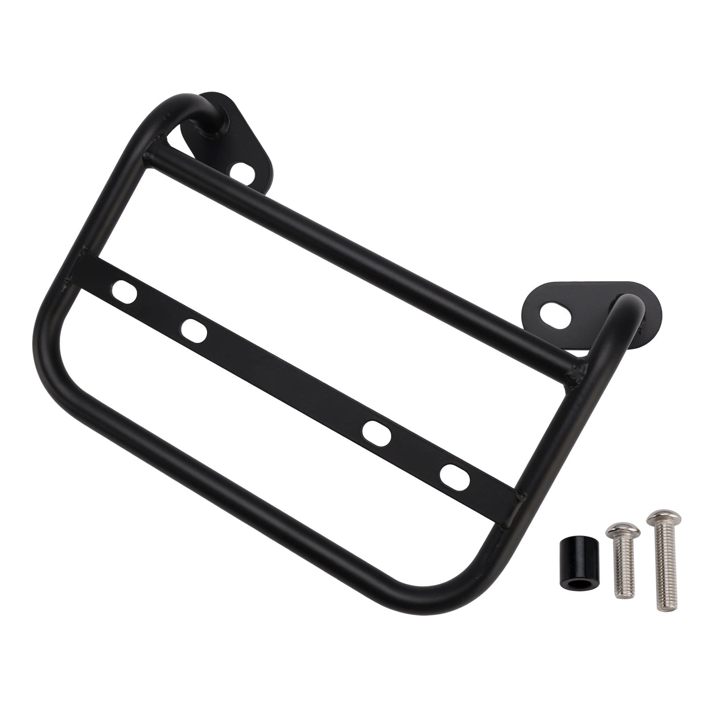 Staffa di montaggio per supporto borsa laterale BMW R12 2024-2025, acciaio nero, sinistra + destra