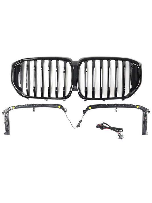 Griglia anteriore a rene nera lucida BMW X5 G05 M-Performance 2019-2022 51137454887