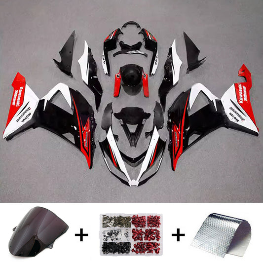 Kit carenatura iniezione in plastica ABS adatto per Kawasaki ZX6R 636 2013-2018