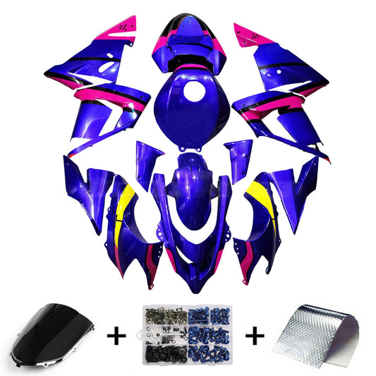 Kit carenatura iniezione in plastica ABS adatto per Kawasaki ZX10R 2004-2005