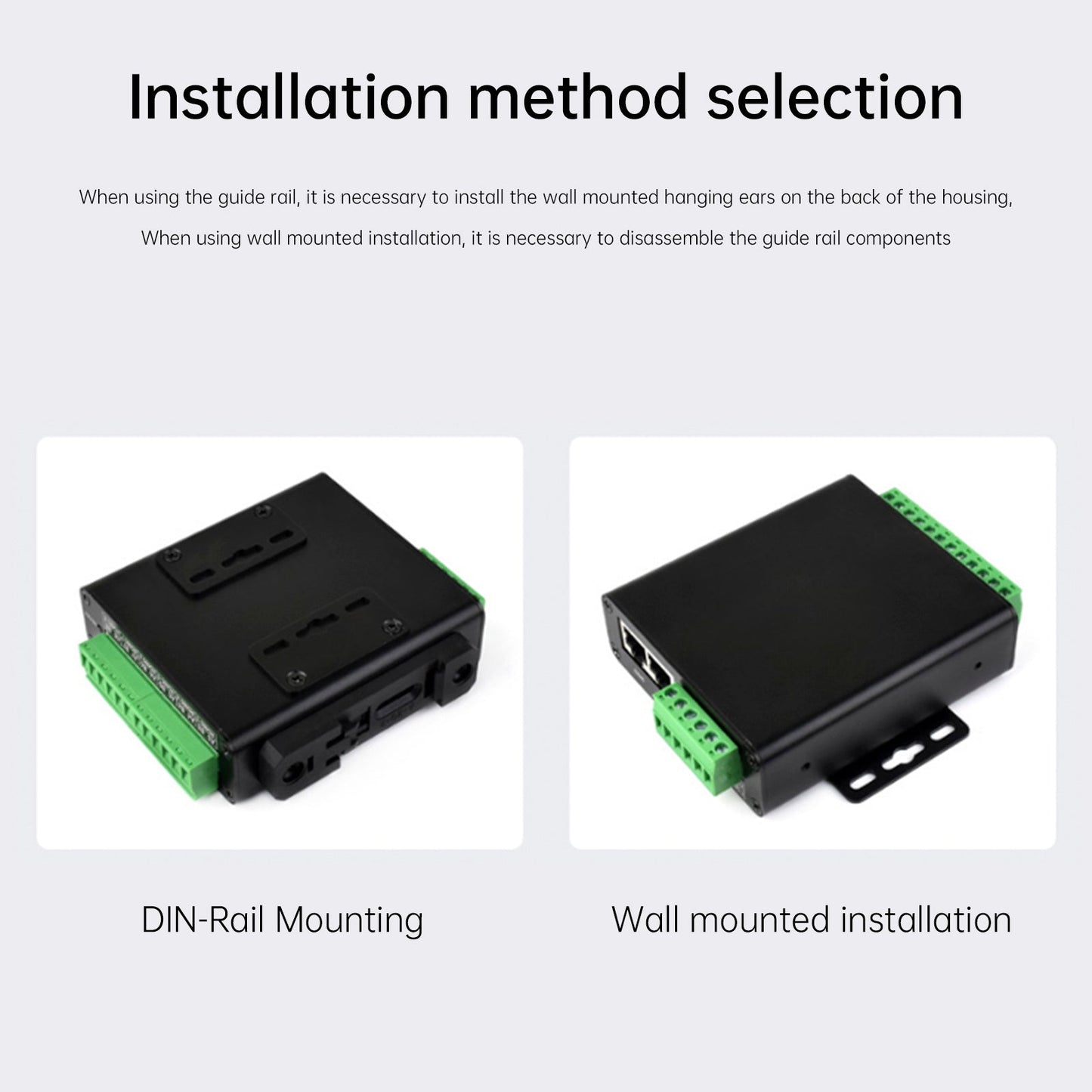 Modulo porta seriale industriale isolato Gateway Ethernet RS485 a RJ45 a otto vie