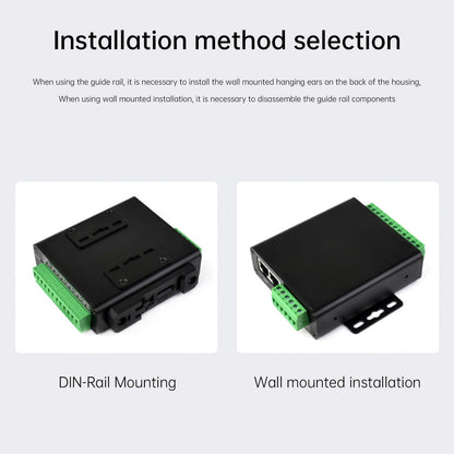Modulo porta seriale industriale isolato Gateway Ethernet RS485 a RJ45 a otto vie