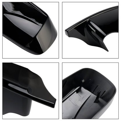 2 pezzi Copri specchietti laterali per auto stile M per BMW E46 Berlina E39 4DR 1998-2005