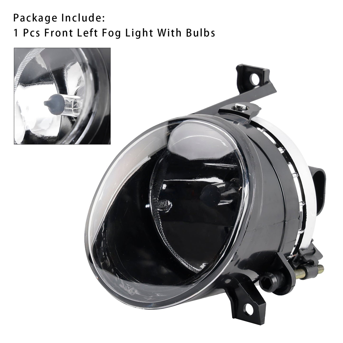 1 pz. Fendinebbia anteriore sinistro per Volkswagen Polo 2010-2014 Tiguan 2008-2011