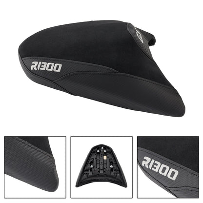 Cuscino passeggero posteriore per BMW R1300GS 2024-2025, in poliuretano piatto, blu e bianco