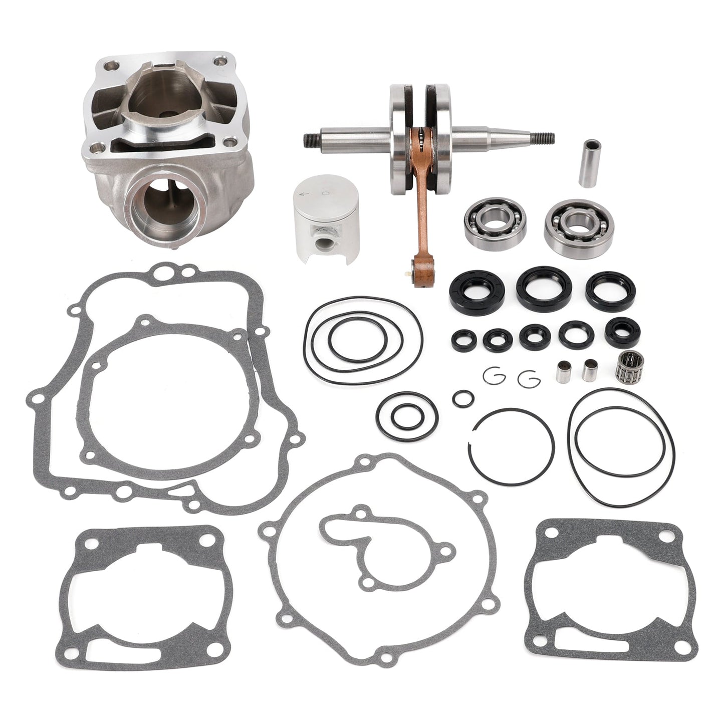 Kit di ricostruzione della parte superiore delle guarnizioni del cilindro, del pistone e dell'albero motore Yamaha YZ80 1993-2001 4ES-11311-10-00