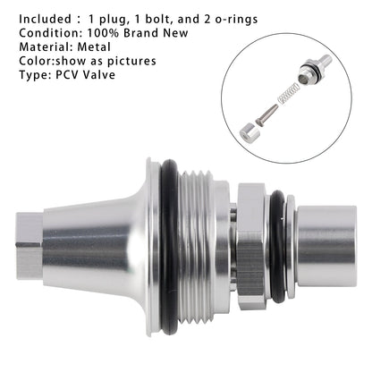 BMW 740i (I&amp;IL) (3.0L biturbo) F01 2011-2012, set di valvole PCV N54 di ricambio aggiornate 11127565284