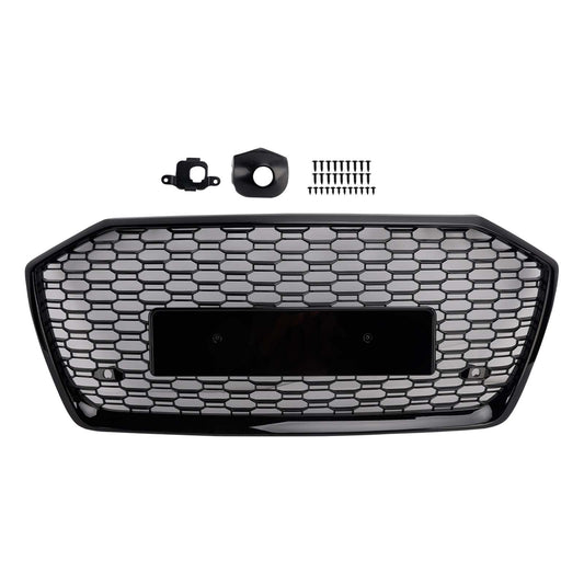 Griglia anteriore a nido d'ape in stile RS6 per Audi A6 S6 2019-2023 senza ACC