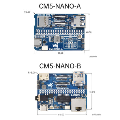 Raspberry CM5 Compute Module IO Baseboard 5 Scheda di espansione NANO Tipo A Tipo B