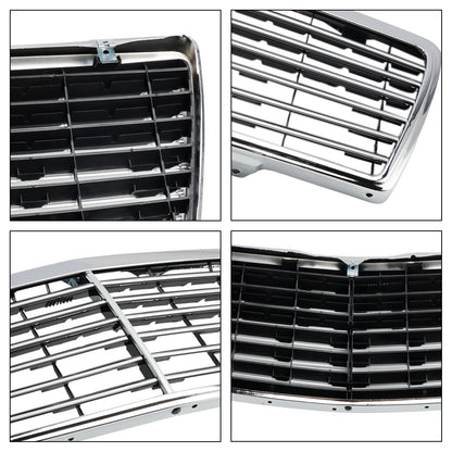 Griglia paraurti anteriore cromata Mercedes Benz Classe S W140 1992-1998