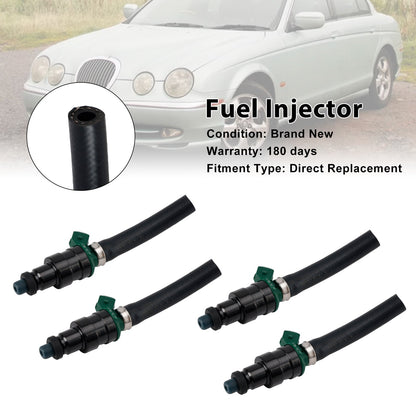 Iniettore di carburante 4 pezzi 0280150114 adatto a VW, Opel, Renault, Alfa Romeo
