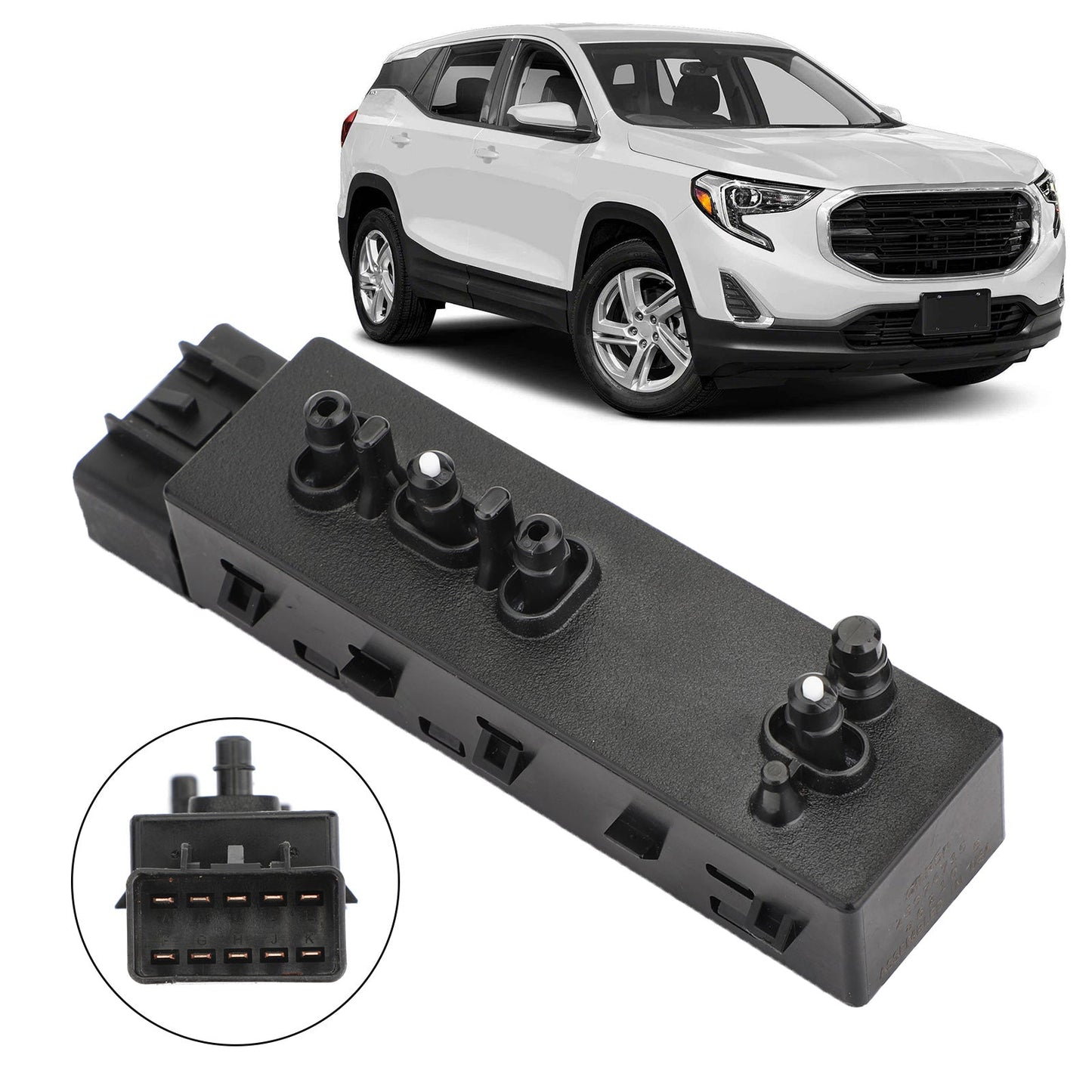 Interruttore anteriore destro per sedile elettrico anteriore destro per Cadillac SRX Buick Chevrolet GMC 25974715 Power