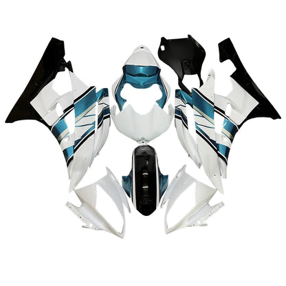 Kit carenatura iniezione plastica ABS per Yamaha YZFR6 YZF-R6 2006-2007