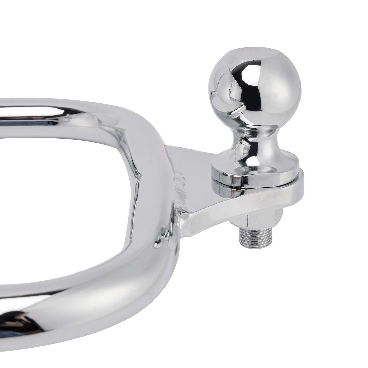 Gancio di traino per rimorchio adatto per Touring Electra Street Glide FLHX 2009-2023 argento