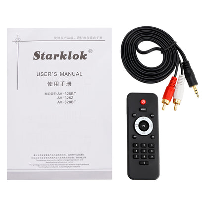 Bluetooth 5.4 HiFi 2500W Peak stereo Karaoke Power Amplificatore FM USB EQ Mixer