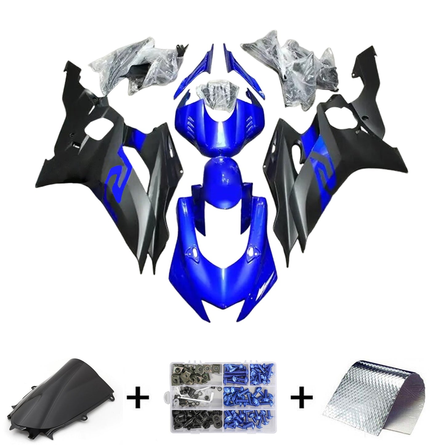 Kit carenatura iniezione Yamaha YZF-R6 2017-2023 Carrozzeria in plastica ABS