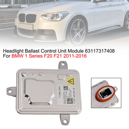Modulo di controllo ballast fari 63117317408 per BMW Serie 1 F20 F21 2011-2016