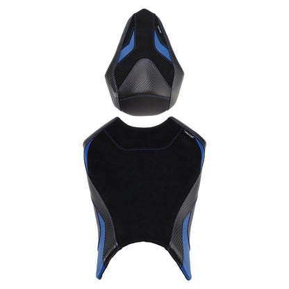 Kit cuscini passeggero Raider anteriori e posteriori blu per Honda CBR250RR 2017-2024 2023
