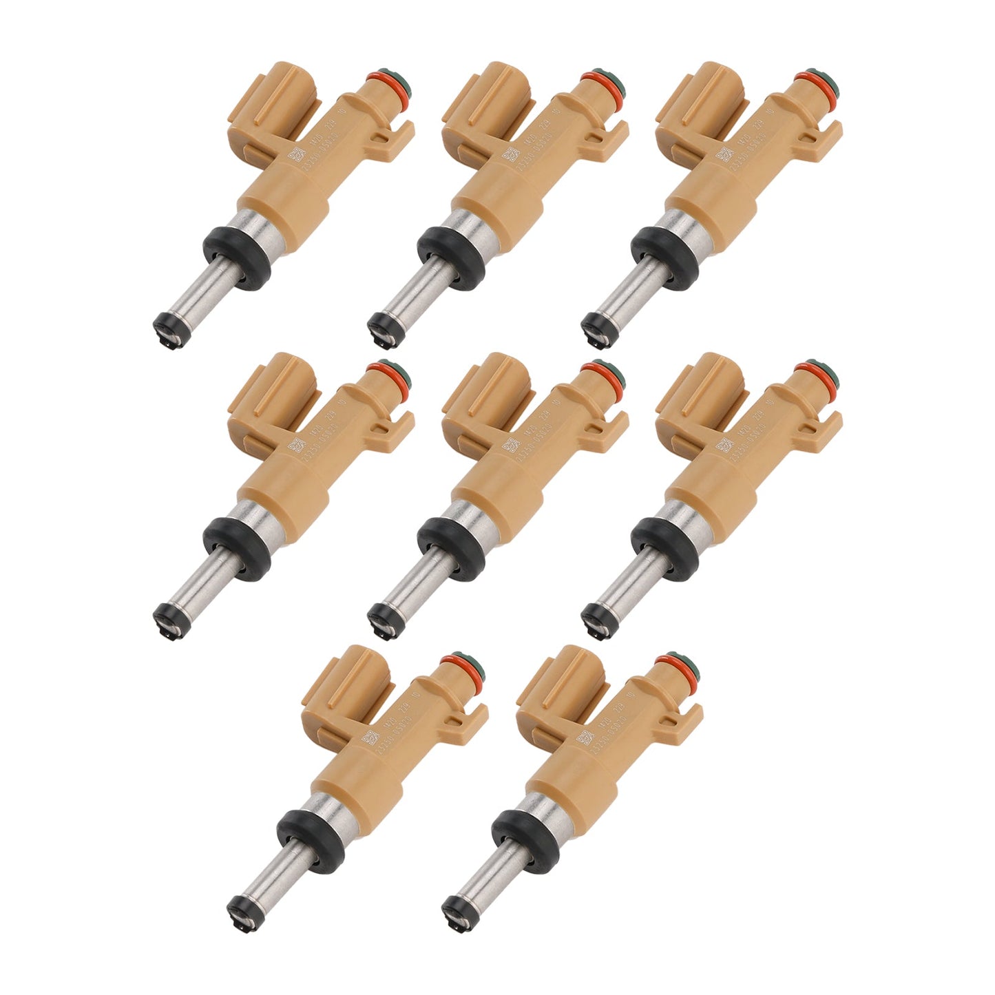 Iniettore di carburante 8 pezzi 23250-0S020 adatto per Toyota Tundra Sequoia 4.6L 5.7L 2008-2019