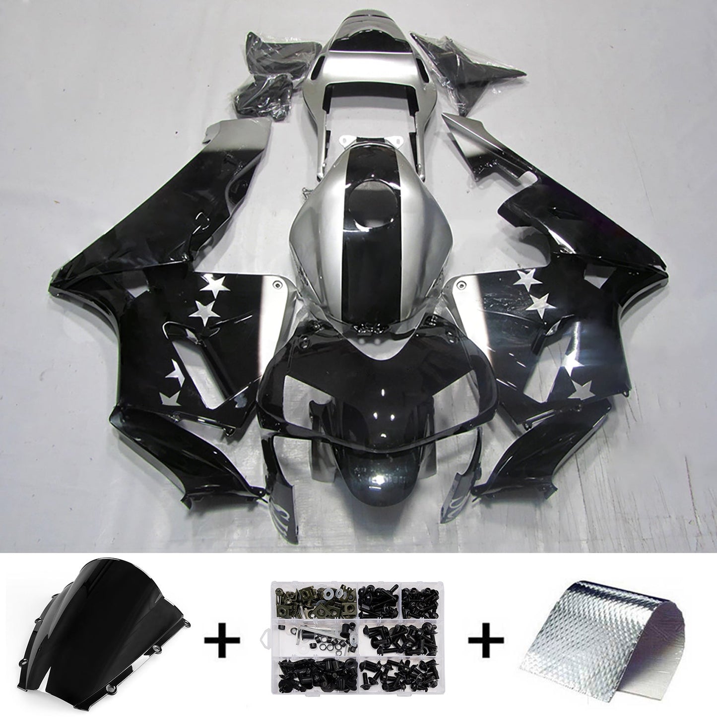 Kit di carene in plastica ABS stampate a iniezione per Honda CBR600RR 2003-2004 F5