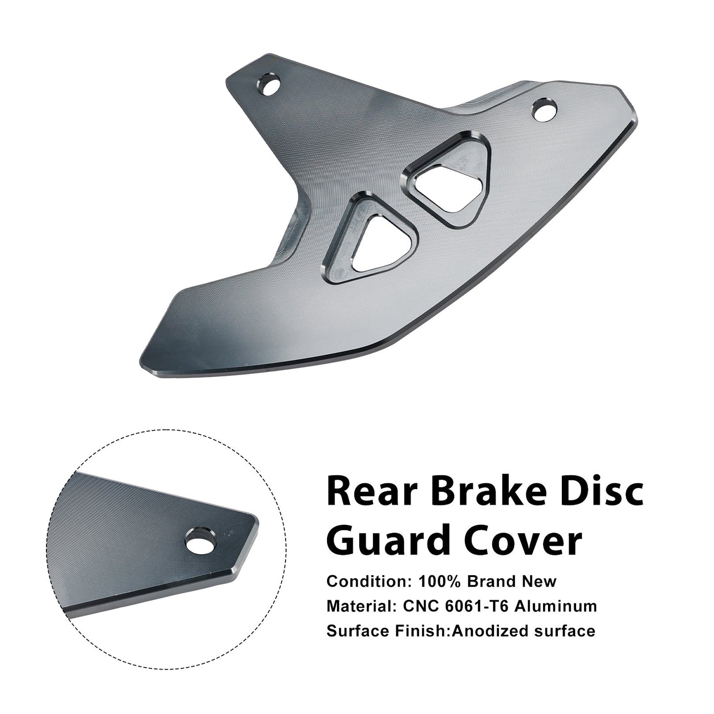 Copertura di protezione del disco freno posteriore per Suzuki DR-Z400SM 2000-2024 DRZ400/S/E