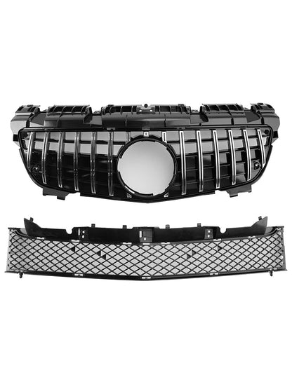 Griglia anteriore superiore inferiore cromata pre-restyling Mercedes-Benz SLK-Class R172 SLK55 2011-2016 adatta per Mercedes SLK-Class R172 SLK55