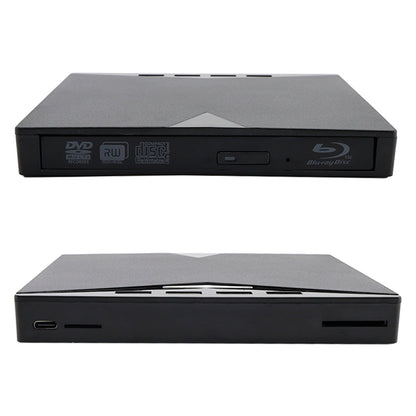 Masterizzatore BD 7 in 1 esterno USB 3.0, lettore DVD, CD, registratore 3D, lettore di film.